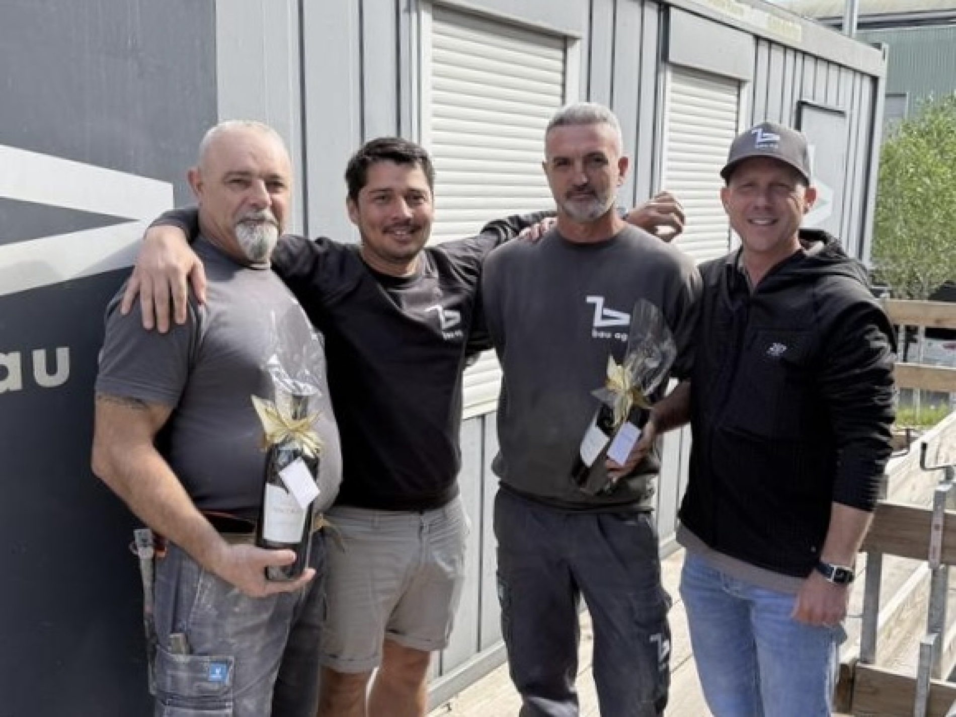 5 Jahre BAU AG, Sadik Morina und Goce Zlatkov